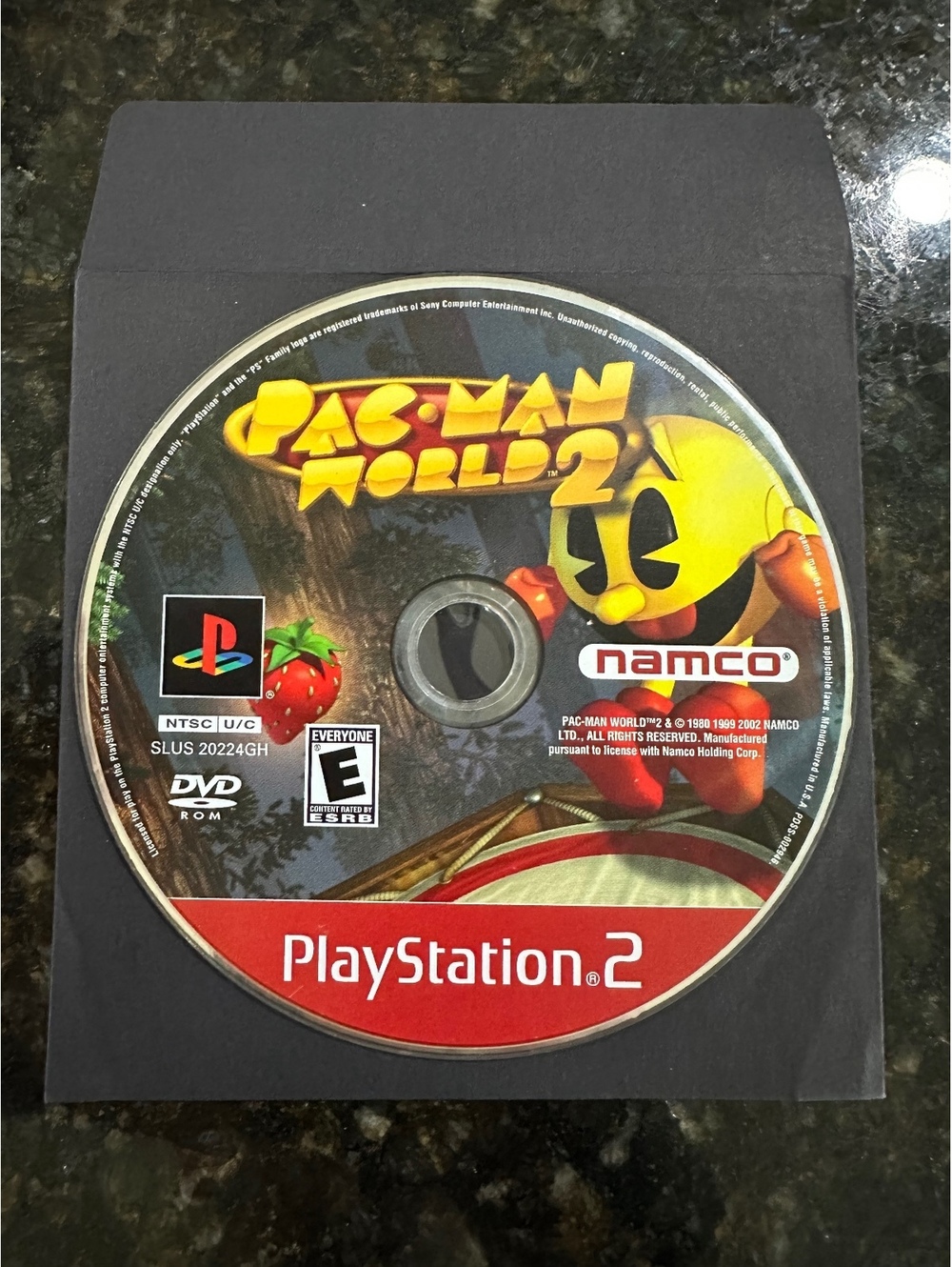 Pac-Man World 2 PlayStation 2 Game Disc Only